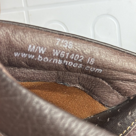 (Z2) Born brown leather mule clogs - Size 7 women - Picture 9 of 15